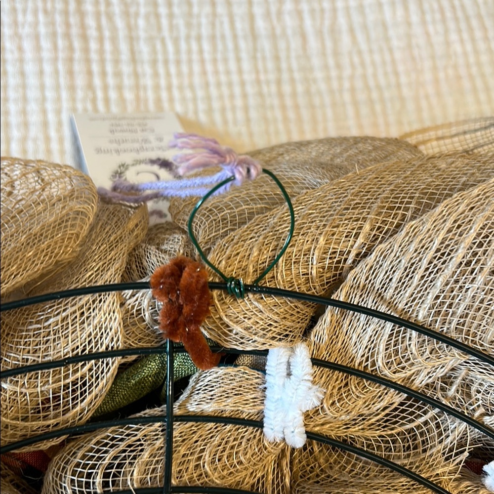 Thanksgiving Ribbon Wreath - Picture 3 of 6